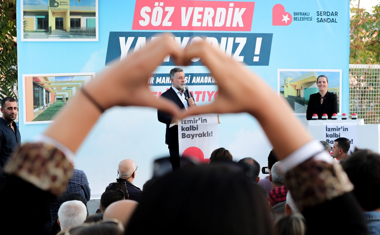 Bayraklı’nın 5. anaokulu için temel atıldı